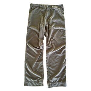 Patagonia Men’s 35 Green Pants Hiking Outdoor Travel Straight Leg